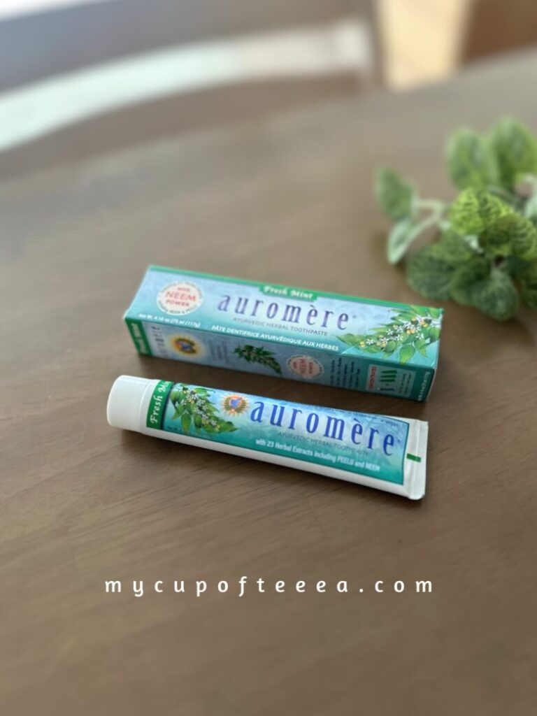 iHerb 無添加 Auromere ハーブ成分配合フッ素不使用歯磨き粉