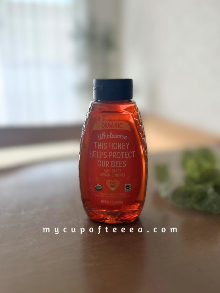 iHerb 無添加 Wholesome オーガニックハチミツのチューブ