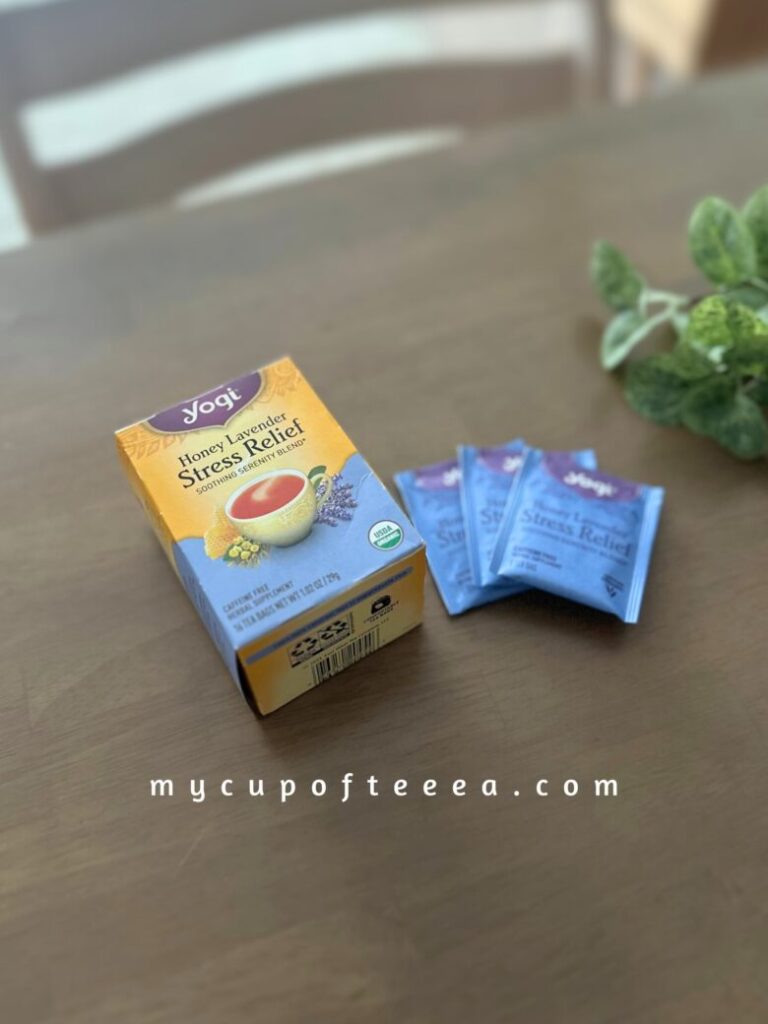 iHerb 無添加 Yogi Tea ハーブティーのティーバッグパッケージ